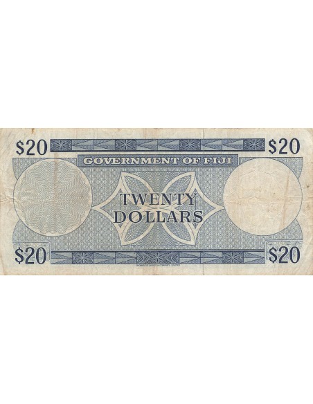 Fidji 10 dollars 1971