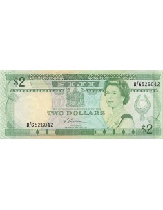 Fidji 2 dollars 1988
