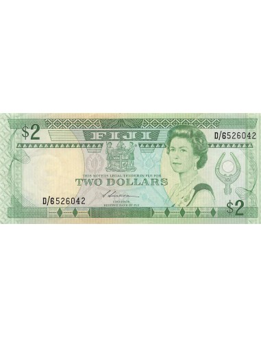 Fidji 2 dollars 1988