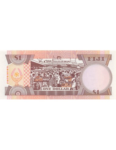 Fidji 1 dollar 1980
