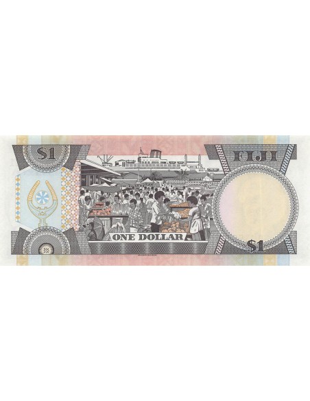 Fidji 1 dollar 1987