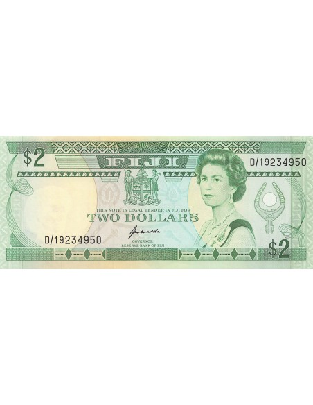 Fidji 2 dollars 1995