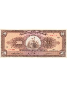 Pérou 500 soles 1965