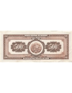 Pérou 500 soles 1965 2