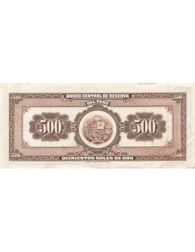 Pérou 500 soles 1965