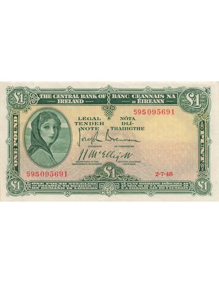 Irlande 1 pound 1948