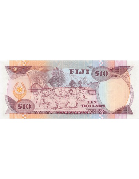 Fidji 10 dollars 1992