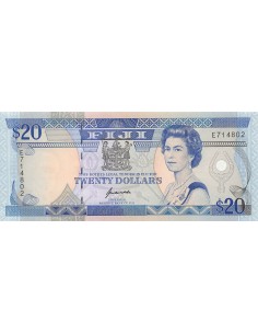 Fidji 20 dollars 1992