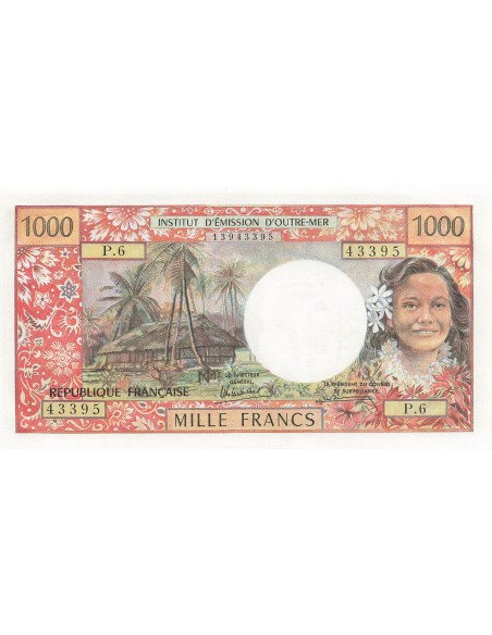 Tahiti 1000 francs 1985