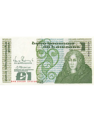 Irlande 1 pound 1989