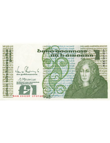 Irlande 1 pound 1989