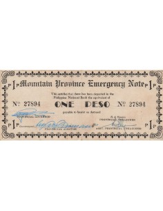 Philippines 1 peso 1942