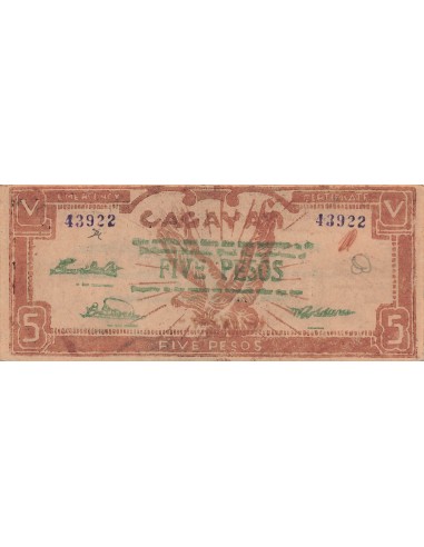 Philippines 5 pesos 1942