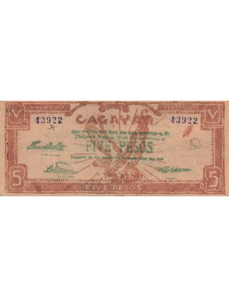 Philippines 5 pesos 1942