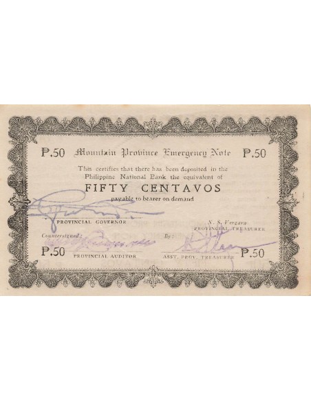 Philippines 50 centavos 1942