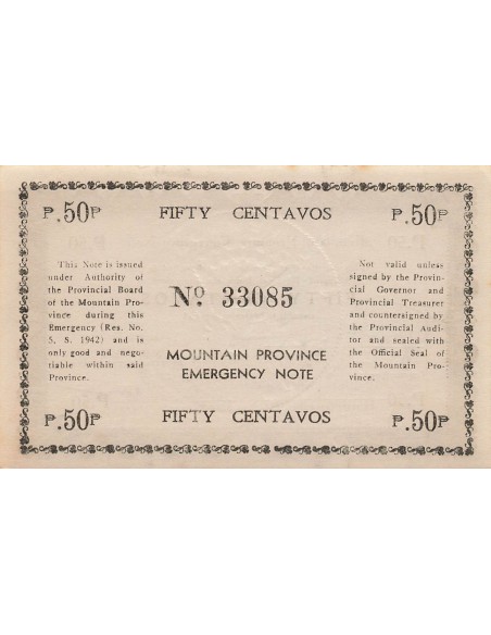 Philippines 50 centavos 1942