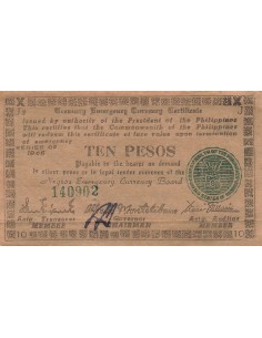 Philippines 10 pesos 1945