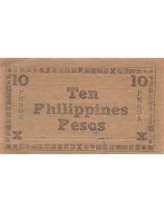 Philippines 10 pesos 1945 2