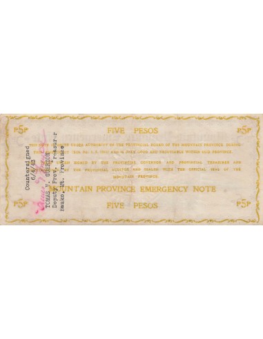Philippines 5 pesos 1942