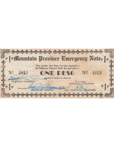 Philippines 1 peso 1942