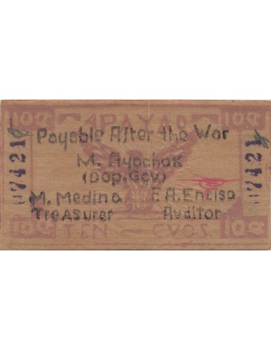 Philippines 10 centavos 1942