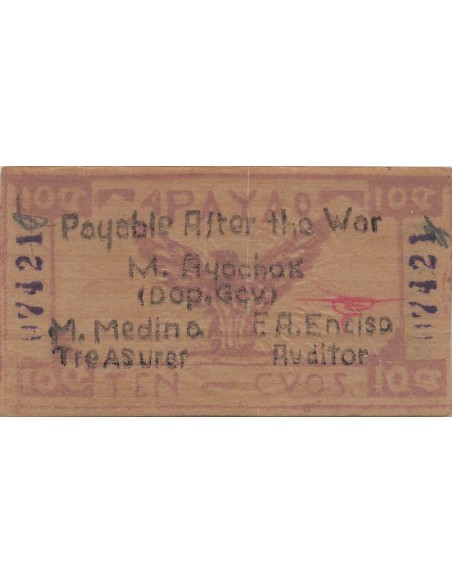 Philippines 10 centavos 1942