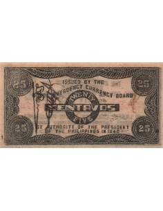 Philippines 25 centavos 1942 2