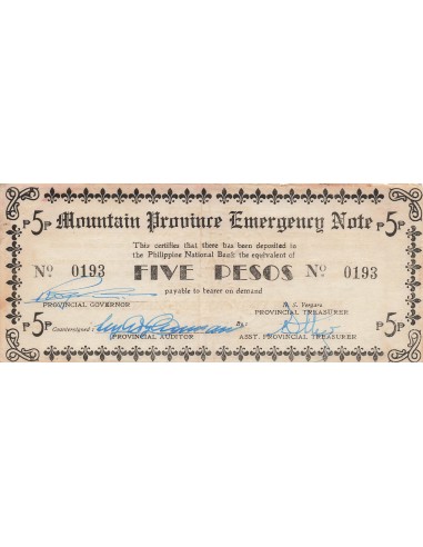 Philippines 5 pesos 1942