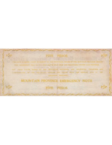Philippines 5 pesos 1942