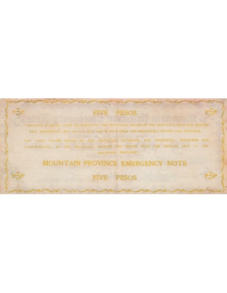 Philippines 5 pesos 1942