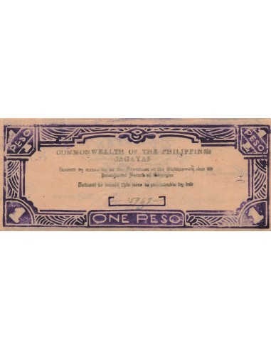 Philippines 1 peso 1942