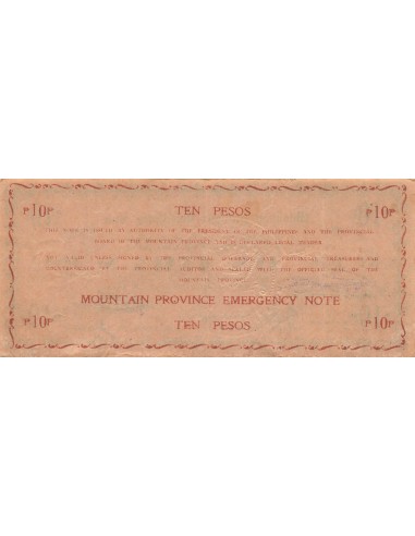 Philippines 10 pesos 1942