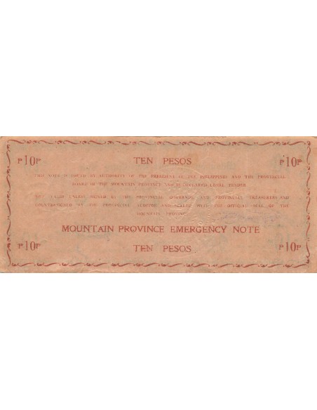Philippines 10 pesos 1942