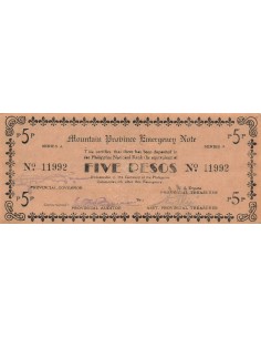 Philippines 5 pesos 1942