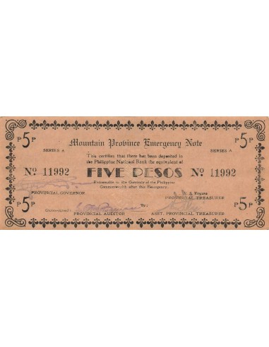 Philippines 5 pesos 1942