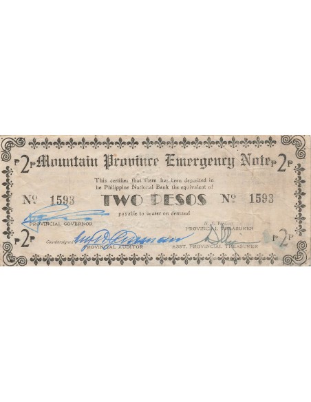 Philippines 2 pesos 1942