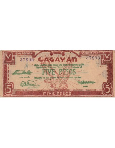 Philippines 5 pesos 1942
