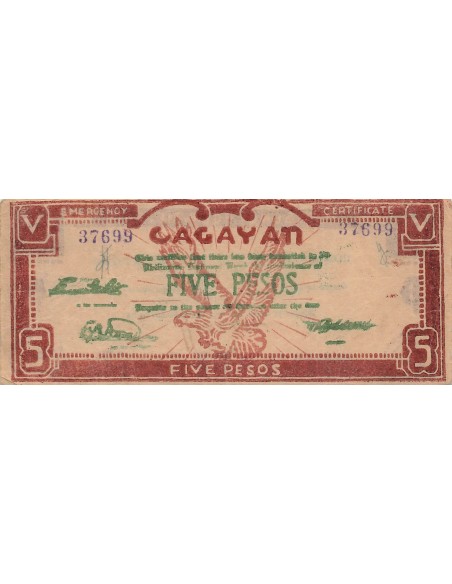 Philippines 5 pesos 1942