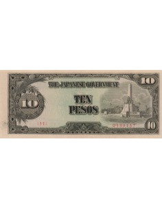 Philippines 10 pesos 1943