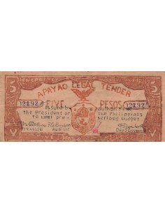 Philippines 5 pesos 1942