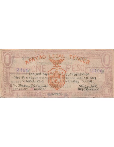 Philippines 1 peso 1942