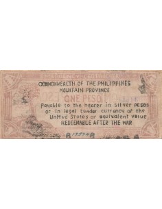 Philippines 1 peso 1942 2
