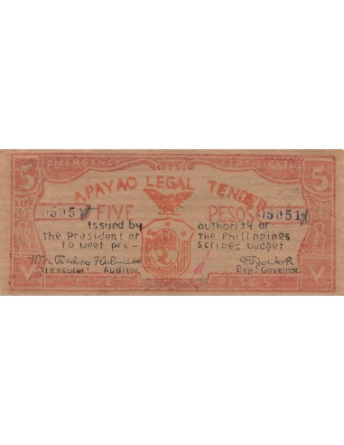 Philippines 5 pesos 1942