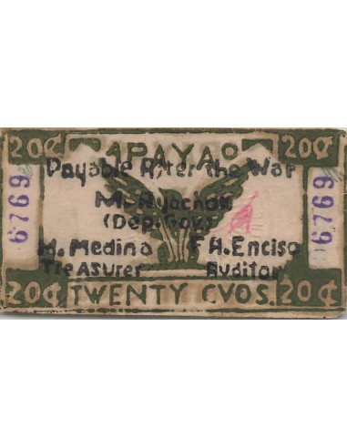 Philippines 20 centavos 1942