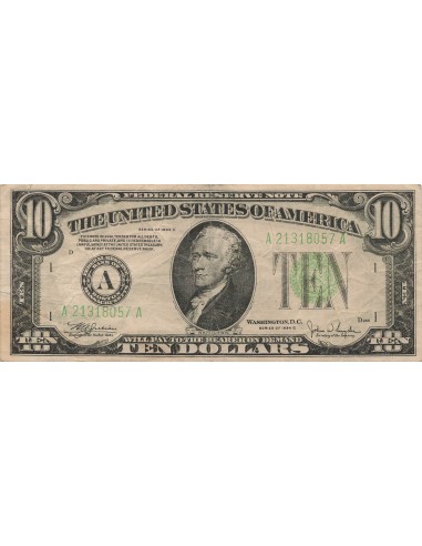 Etats Unis d'Amérique 10 dollars 1934