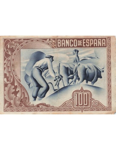Espagne 100 pesetas 1937