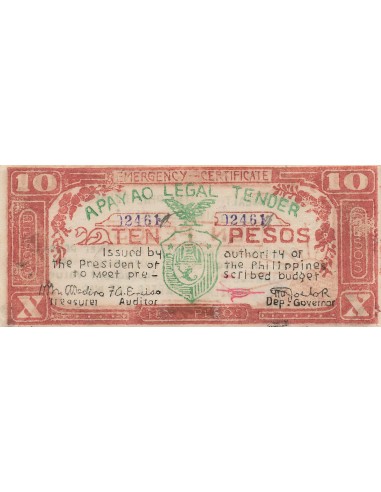 Philippines 10 pesos 1942