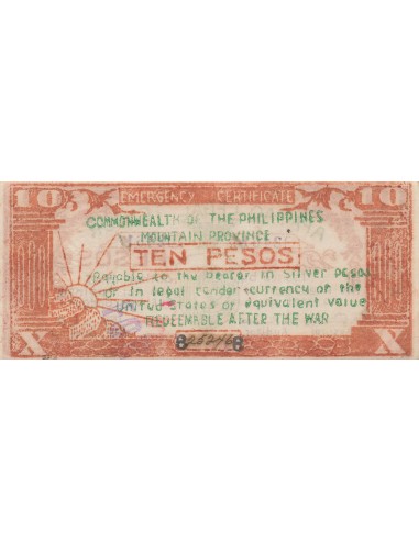 Philippines 10 pesos 1942