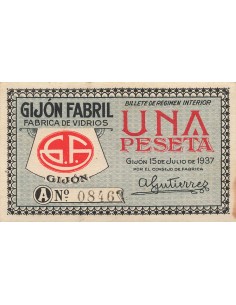 Espagne 1 peseta 1937