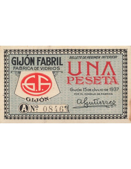 Espagne 1 peseta 1937